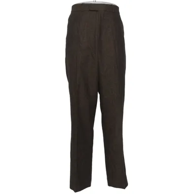 Kostuumbroek (Bruin) van Batistini Polyester, Wol