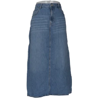 Jeansnederdel (Blå) fra ONLY Blue Denim Genanvendt bomuld