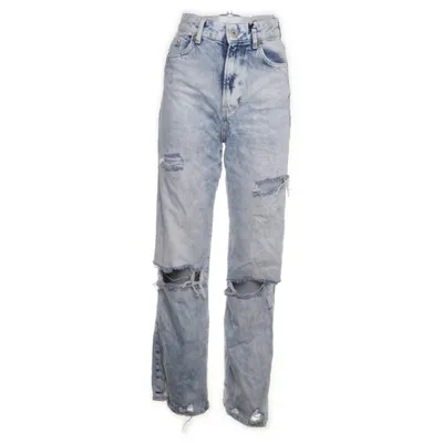 Spijkerbroek (Blauw) van Bershka Katoen