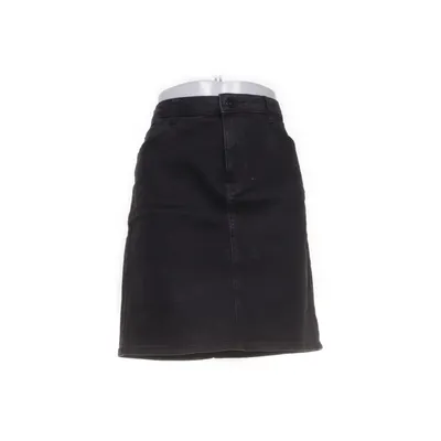 Denim skirt (Black) from Carin Wester Cotton, Elastane