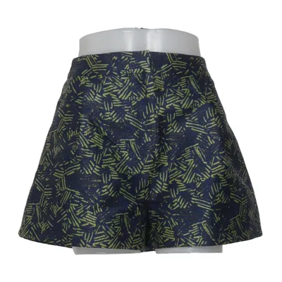 Shorts (Blue, Yellow) from Markus Lupfer Cotton, Metallic fiber, Polyamide, Polyester