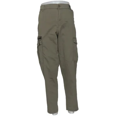 Cargo broek (Groen) van Jack & Jones Katoen, Elastaan, Polyester
