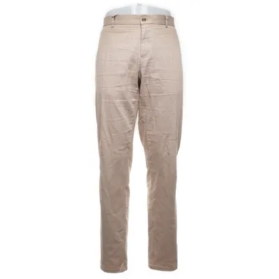 Chinos (Beige) van Nova Vista Katoen, Elastaan
