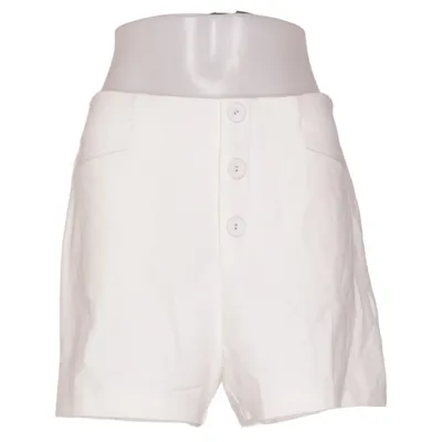 Shorts (White) from Lovie&Co Elastane, Polyester, Viscose