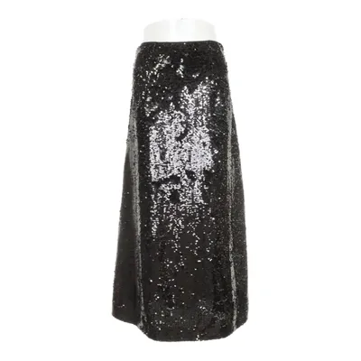 Skirt (Black, Silver) from Just Polyester