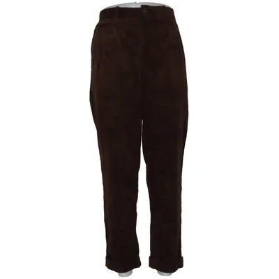 Corduroy pants (Brown) from Mango Cotton, Elastane, Polyester