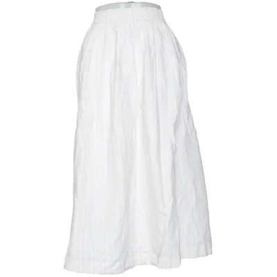 Maxi skirt (White, Yellow) from Skall Studio Cotton