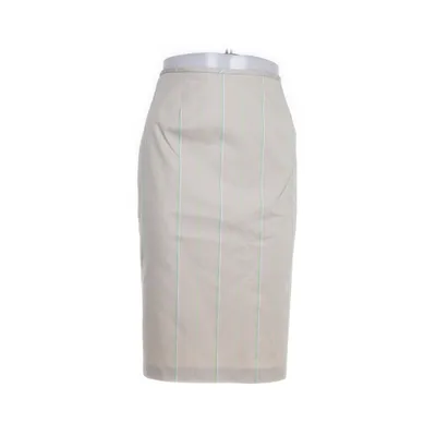 Kjol (Beige, Grön, Vit) från Apriori Bomull, Polyester, Acetat