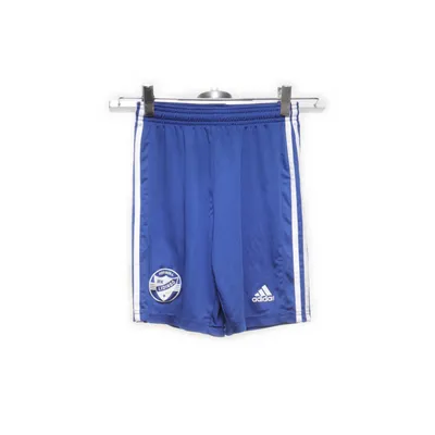 Short de sport (Bleu, Blanc) de Adidas Polyester