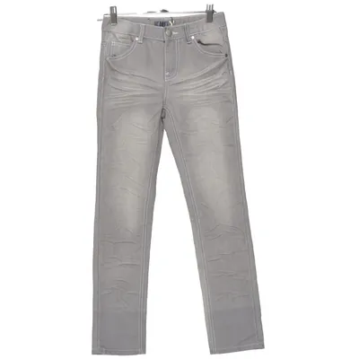 Jeans (Grå) från Knox Bomull, Polyester