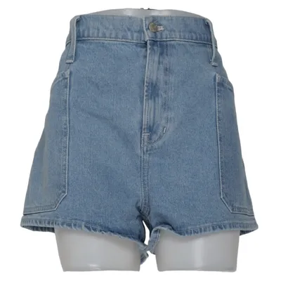 Denim shorts (THE PERFECT JEAN SHORT) van Madewell Katoen, Elastaan