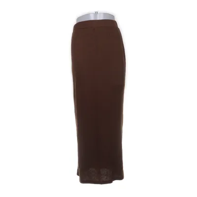 Långkjol (Brun) från NA-KD Elastan, Polyester, Viskos