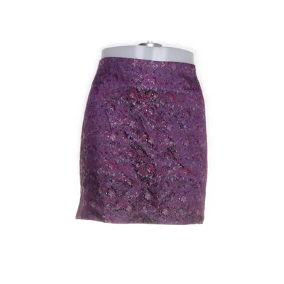 Kjol (Blumenranken lila rot brokat) från Hennes Collection by H&M Polyester, Viskos
