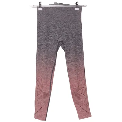 Sports tights (Pink, Gray) from Pink Victoria's Secret Elastane, Polyamide, Polyester