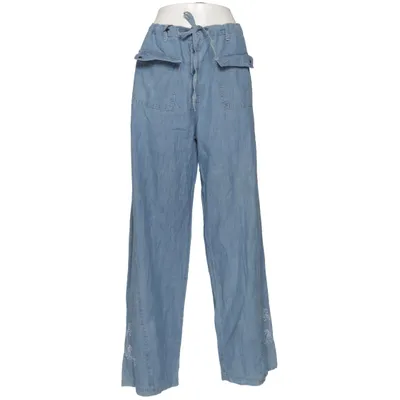 Palazzo broek (Blauw) van Casual Woman Katoen