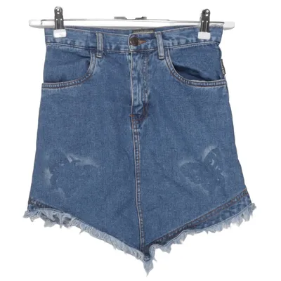 Denim skirt (Blue) from Revival Cotton