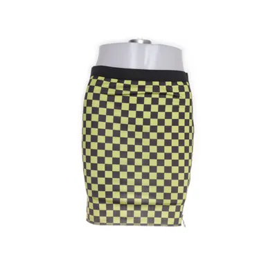Skirt (Black, Yellow) from Current Mood Elastane, Polyester