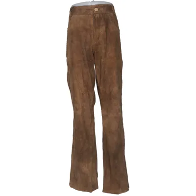 Pantalon en cuir (Marron) de Almsach Cuir