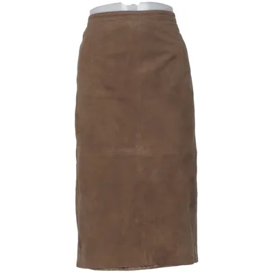 Leather skirt (Brown) from O'TAY x Annijor Leather