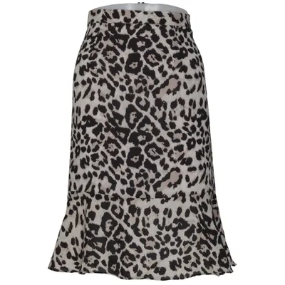 Nederdel (Sort, Beige) fra Dea Polyester