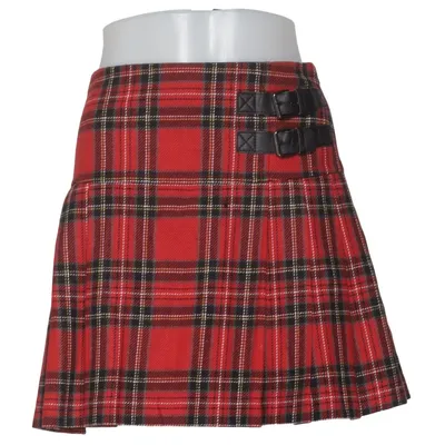 Jupe (Rouge, Noir) de Hallhuber Acrylique, Coton, Polyester, Laine