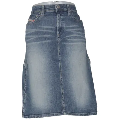 Jupe en jean (Bleu) de Diesel Coton, Élasthane