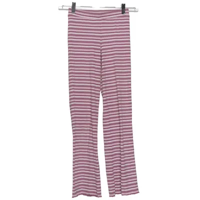 Pants (Purple, Pink, White) from Warp Cotton, Elastane, Polyester