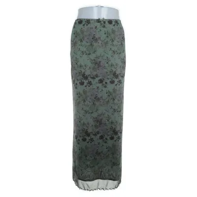 Maxi rok (Groen) van Urban Outfitters Elastaan, Gerecycled polyester