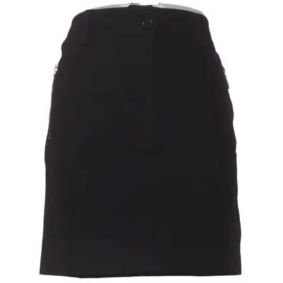 Jupe (Noir) de Isabel de Pedro Coton, Élasthane, Polyamide