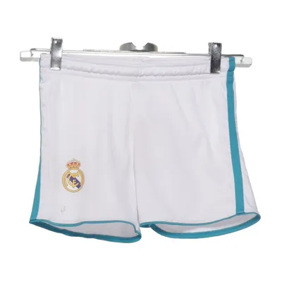 Sports shorts (White, Turquoise) from Real Madrid Polyester