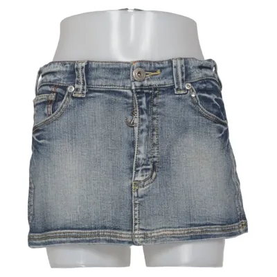 Jeanskjol (Blå) från Armor Jeans Bomull, Elastan