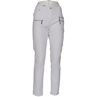 Jeans (Vit) från Pearl Bomull, Elastan, Polyester