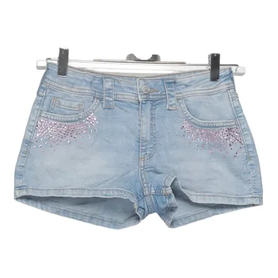 Short en jean (Bleu) de H&M Coton, Polyester, Élasthane