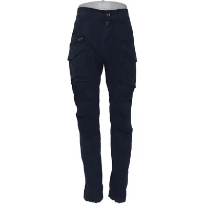 Pantalon cargo (Bleu) de Replay Coton, Élasthane