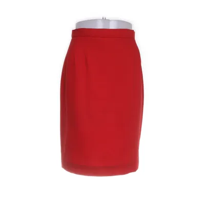 Jupe (Rouge) de Mani Acétate, Cupro, Laine