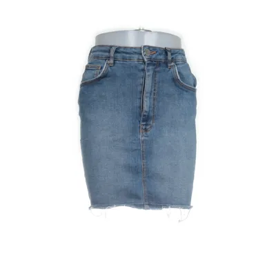 Jeanskjol (Blå) från Zara Authentic Denim by TRF Bomull, Elastan, Polyester