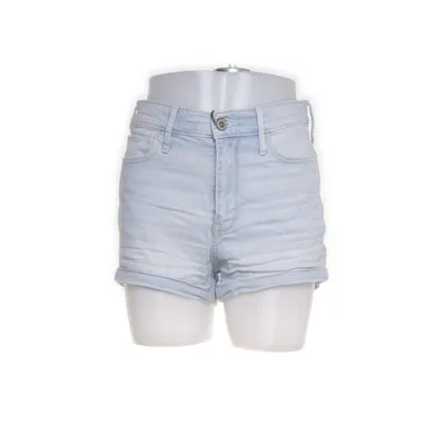 Denim shorts (Blauw) van Hollister Katoen, Elastaan