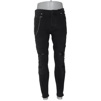 Jeans (Svart) från Brave Soul Bomull, Elastan