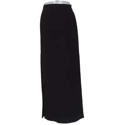 Jupe longue (Noir) de PTA Acétate, Polyester