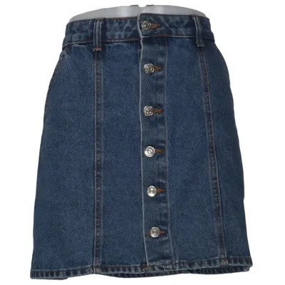 Jeansnederdel (Blå) fra Mango Denim Økologisk bomuld