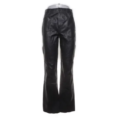 Leren broek (Grijs) van H&M