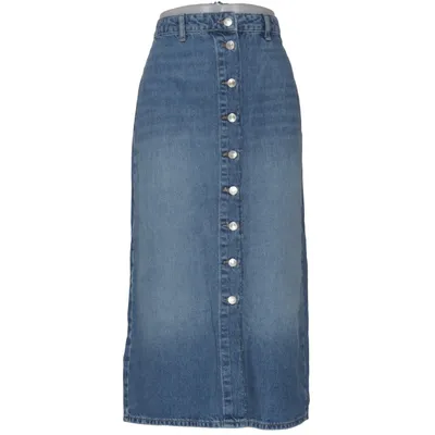 Spijkerrok (Blauw) van ONLY Blue Denim Katoen