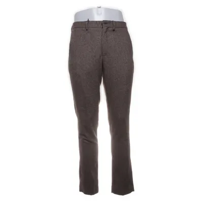 Kostuumbroek (Bruin) van Premium by Jack & Jones Polyester, Wol