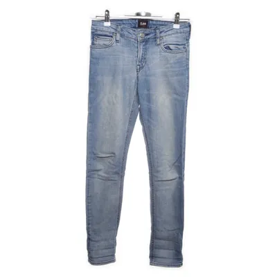 Jeans (Blå) från Lee Bomull, Elastan