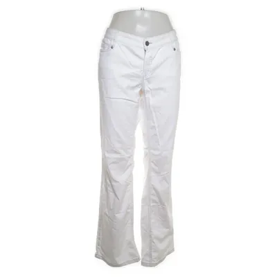 Jeans (Vit) från Oui Set Bomull, Elastan