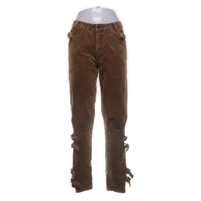 Corduroy pants (Brown) from Blue Miss Cotton, Elastane