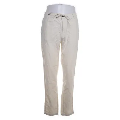 Byxor (Beige) från Lindbergh Bomull, Linne