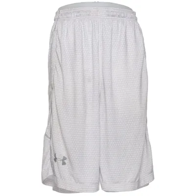 Short de basketball (Blanc, Gris) de Under Armour