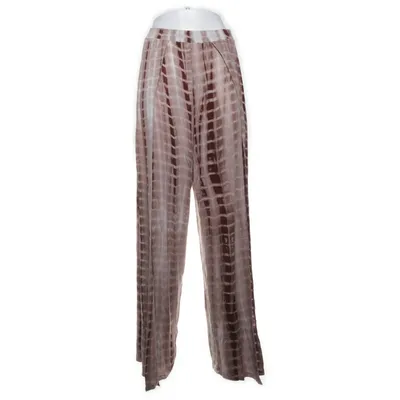 Haremsbukser (Beige, Hvid, Brun) fra Shein Elastan, Viscose