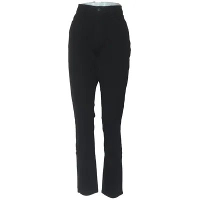 Pantalon (Noir) de Uniqlo Jeans Coton, Élasthane, Polyester